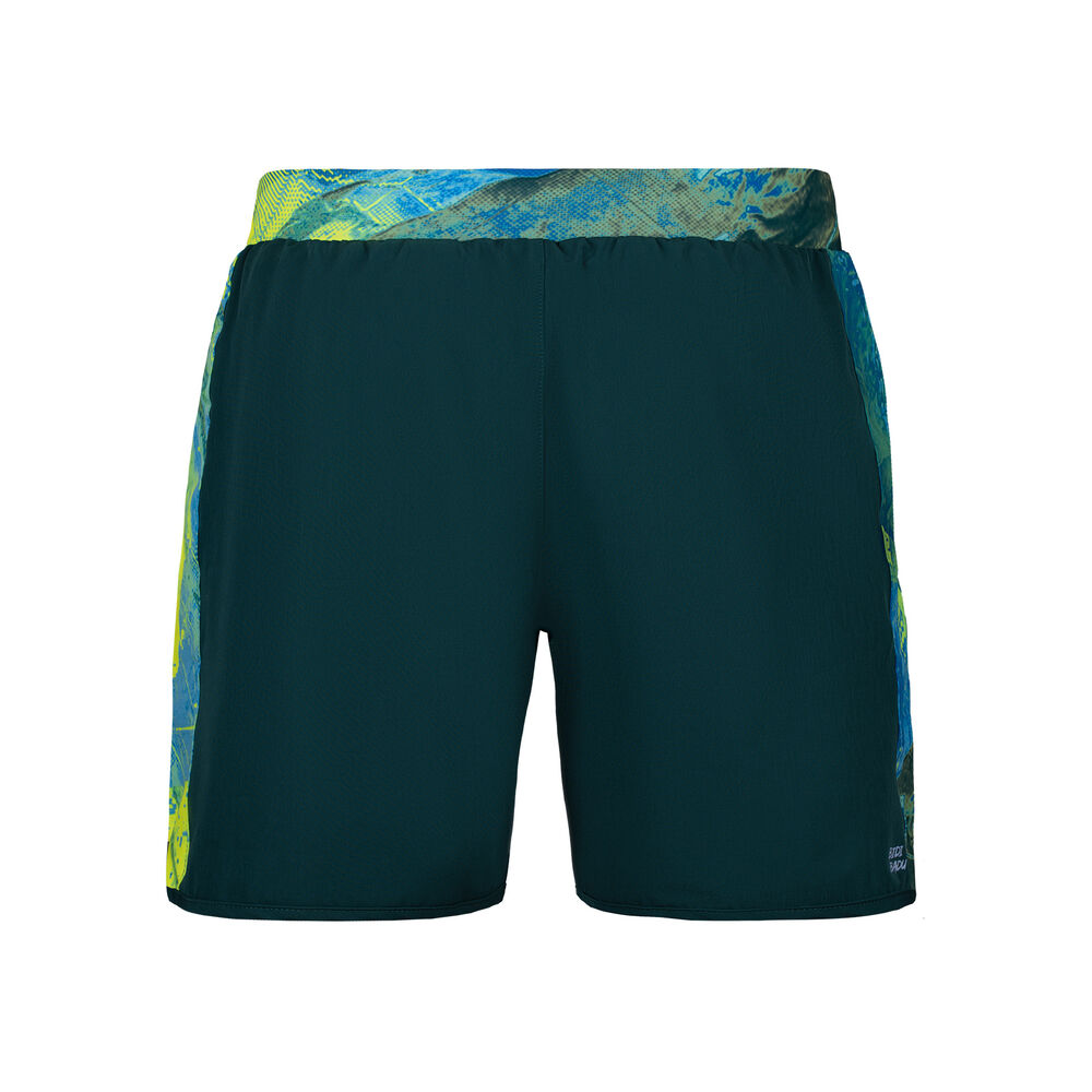 Adnan 7Inch Short Dark Green/Neon Green