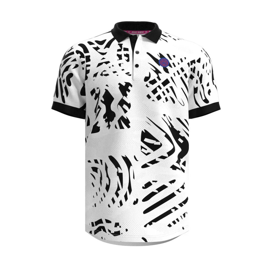 Melbourne Polo White/Black