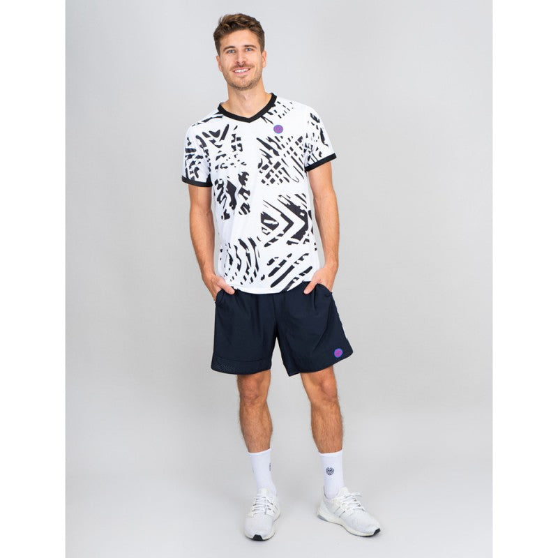 Melbourne Tee White/Black