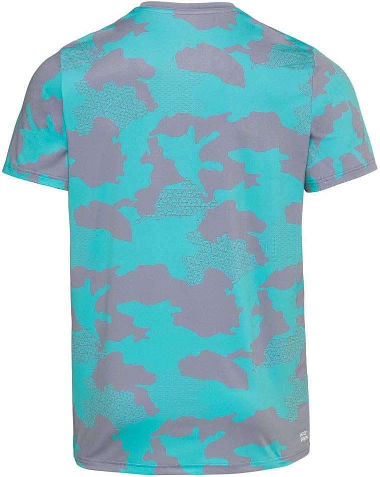 Nio Tee Grey/Aqua