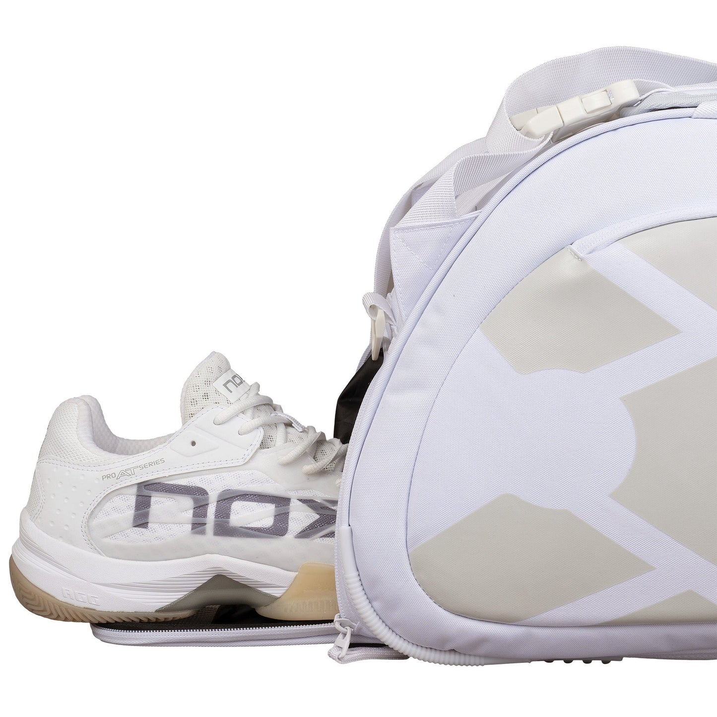 AT10 TEAM WHITE PADEL RACKET BAG