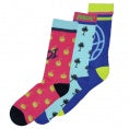 Printed Move Socks Mixed