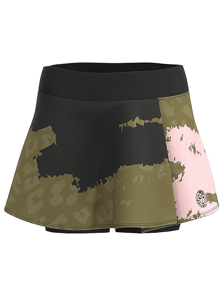 Women Pure Wild Printed Wavy Skort