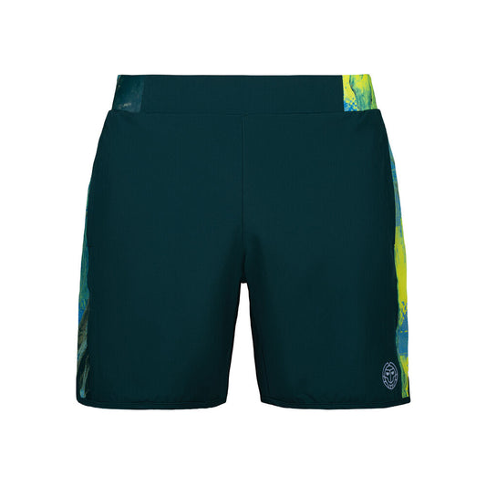 Adnan 7Inch Short Dark Green/Neon Green