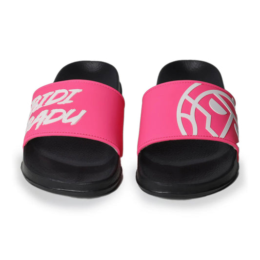 Beach Sliders Pink/Black