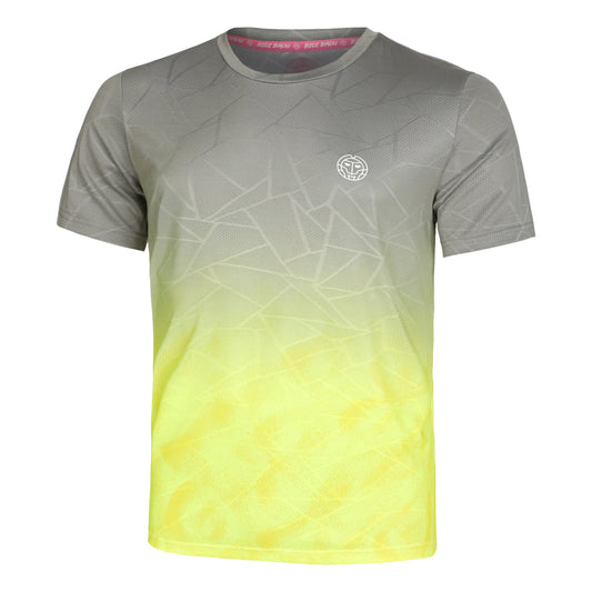 Beach Spirit Tee Grey/Neon Yellow