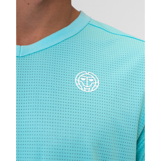 Melbourne Tee Aqua/Mixed