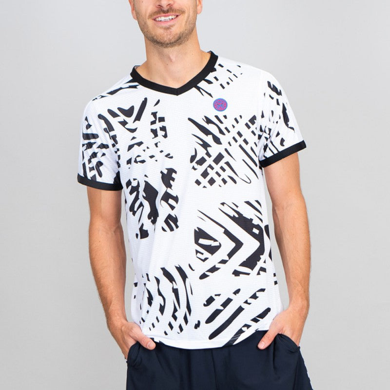 Melbourne Tee White/Black