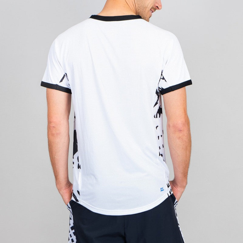 Melbourne Tee White/Black