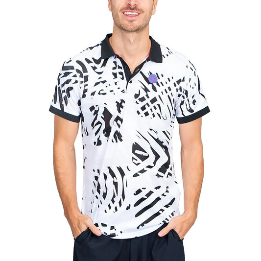Melbourne Polo White/Black