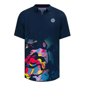 Wild Arts Polo Darkblue/Red/Mixed