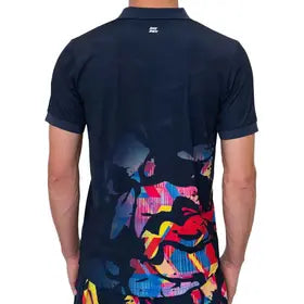 Wild Arts Polo Darkblue/Red/Mixed