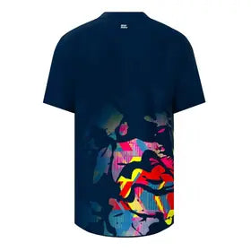 Wild Arts Polo Darkblue/Red/Mixed