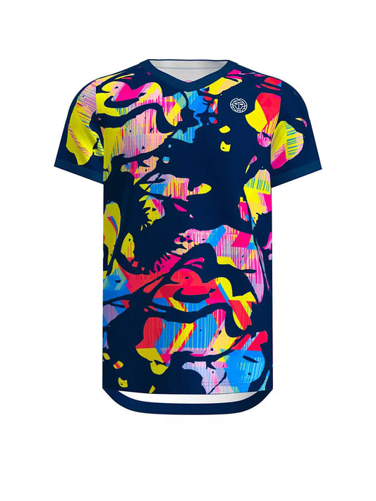 Wild Arts Tee Darkblue/Red/Mixed