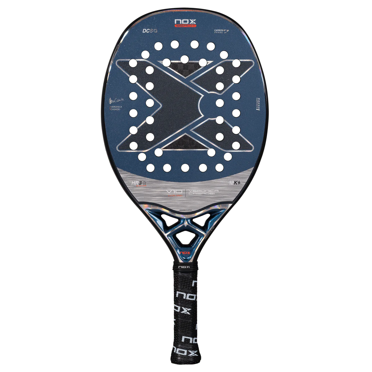 Beach Tennis Racket V10 LUXURY 2025.Veronica Casadei Racket