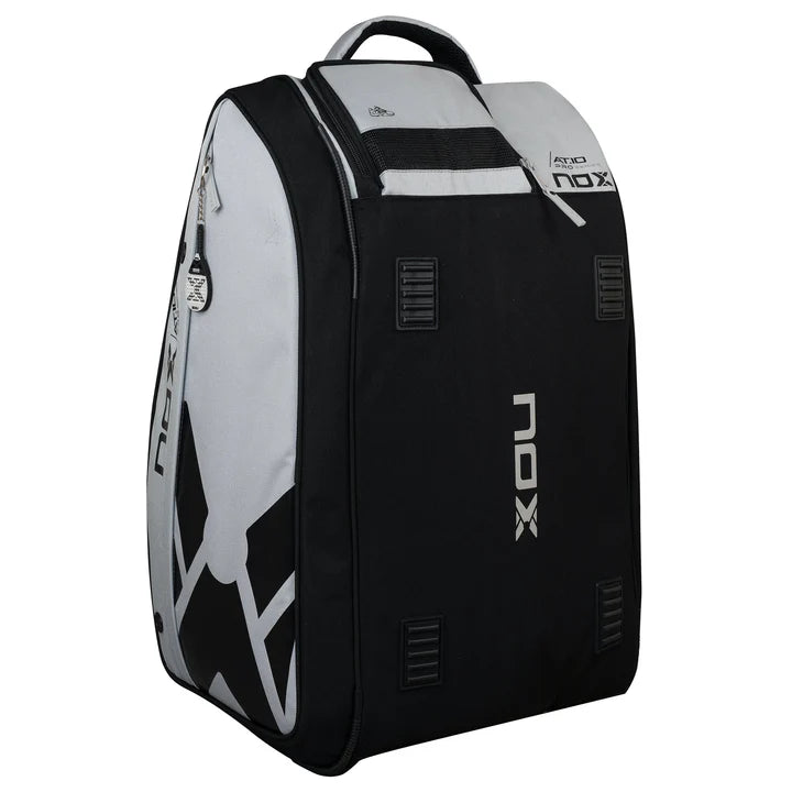 AT10 Competition XL Compact Padel Bag in Grey/Black.