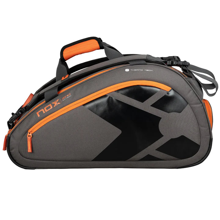 AT10 TEAM GREY/ORANGE PADEL BAG