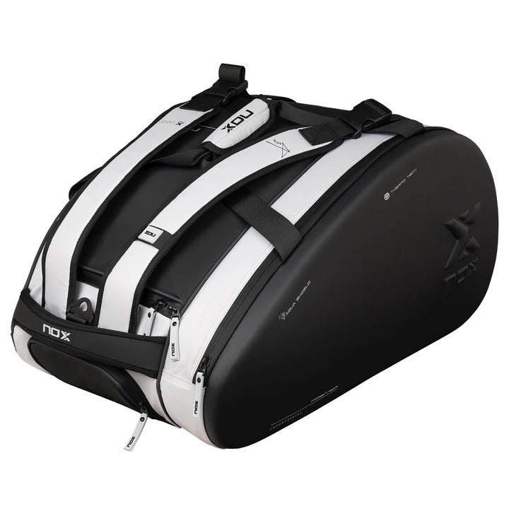 LUXURY MASTER SERIES BLACK/WHITE PADEL RACK BAG