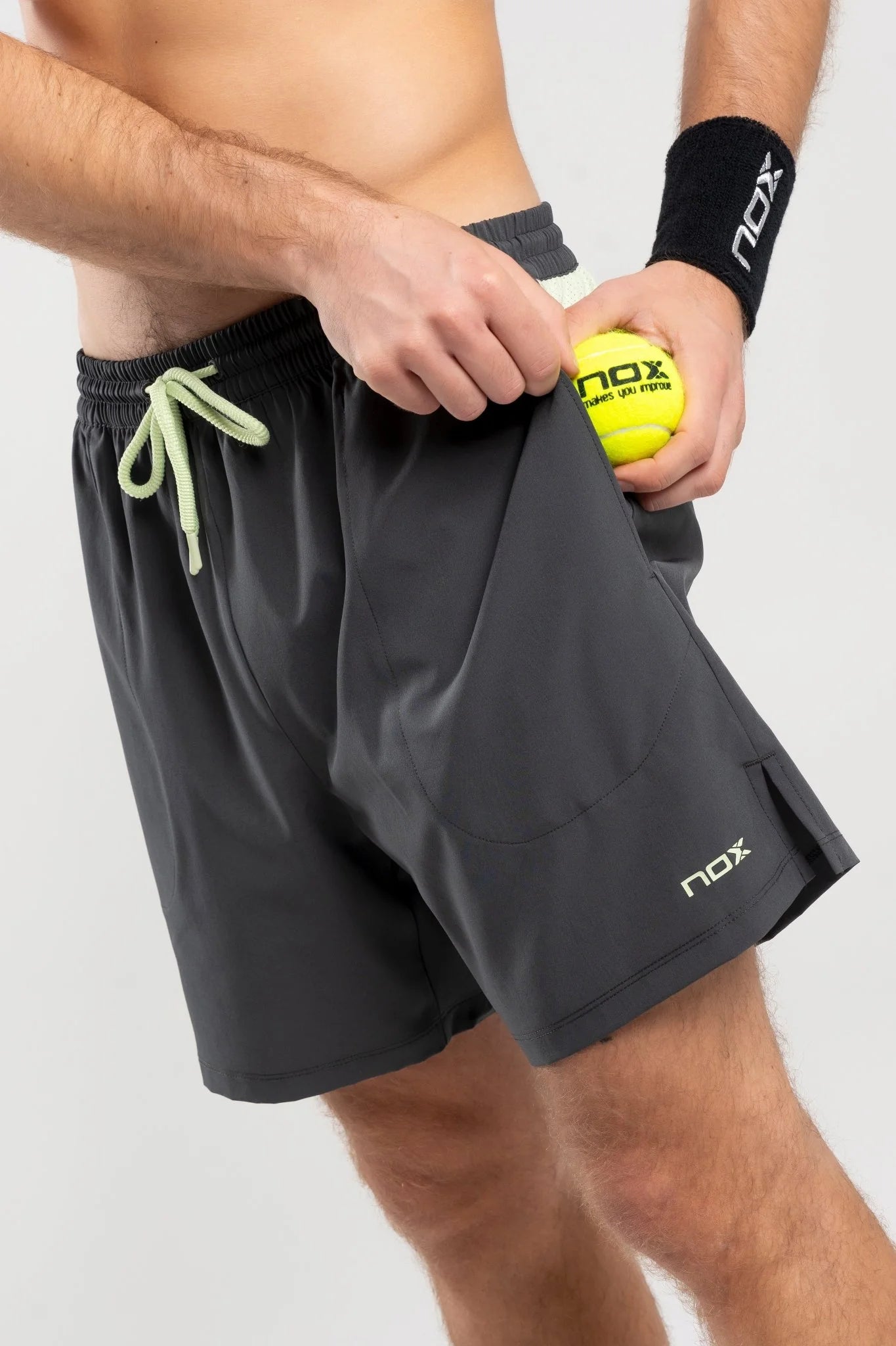 PRO Charcoal Men's Sport Shorts Grey