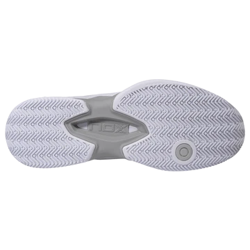 AT10 LUX White/Grey Padel Shoes