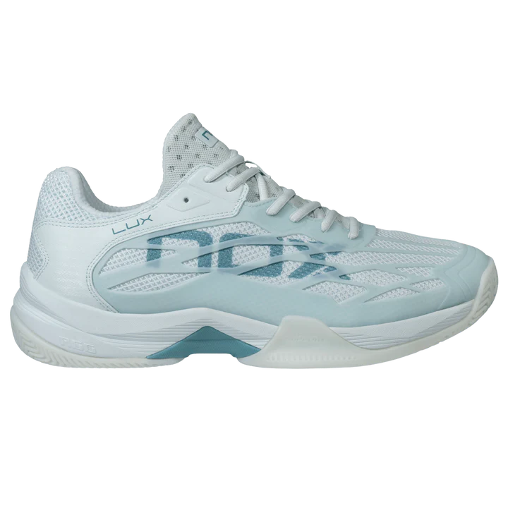 AT10 LUX Morning Mist/Turquoise Padel Shoes