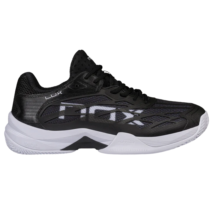 AT10 LUX Black/White Padel Shoes