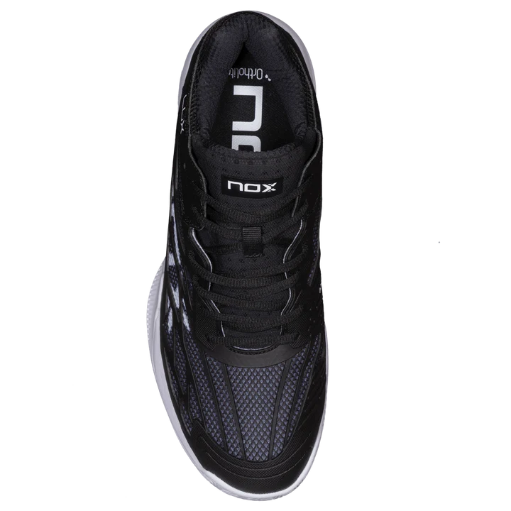 AT10 LUX Black/White Padel Shoes