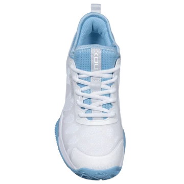 NERBO White/Sunset Blue Padel Shoes