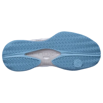 NERBO White/Sunset Blue Padel Shoes