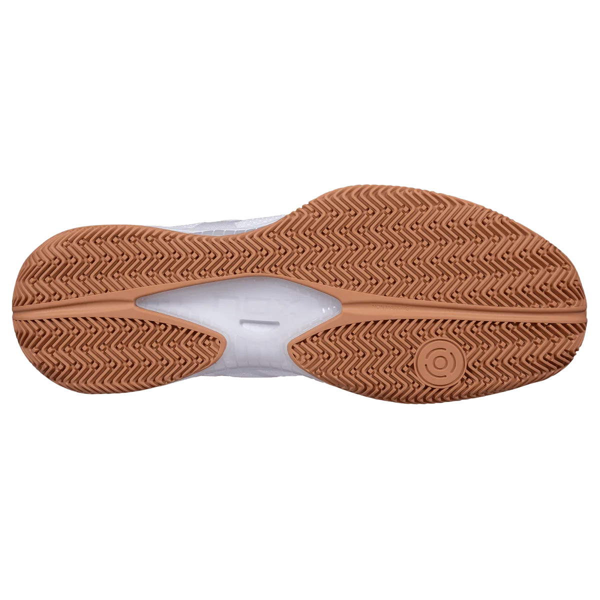 NERBO White/Caramel Sole Padel Shoes