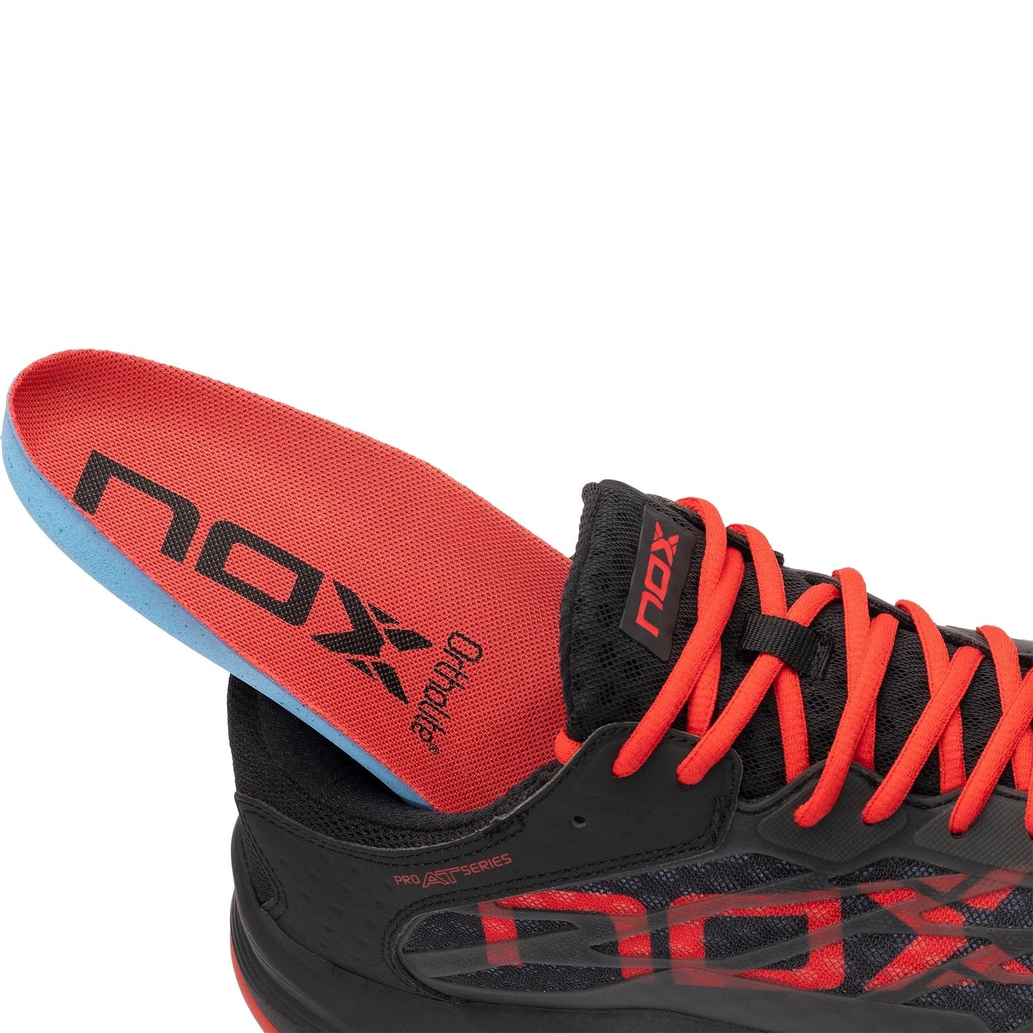 Padel shoes Nox AT10 LUX Black/Red