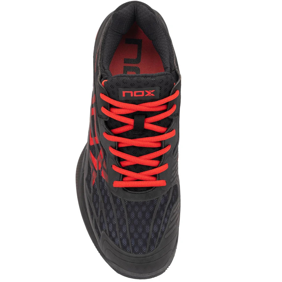 Padel shoes Nox AT10 LUX Black/Red