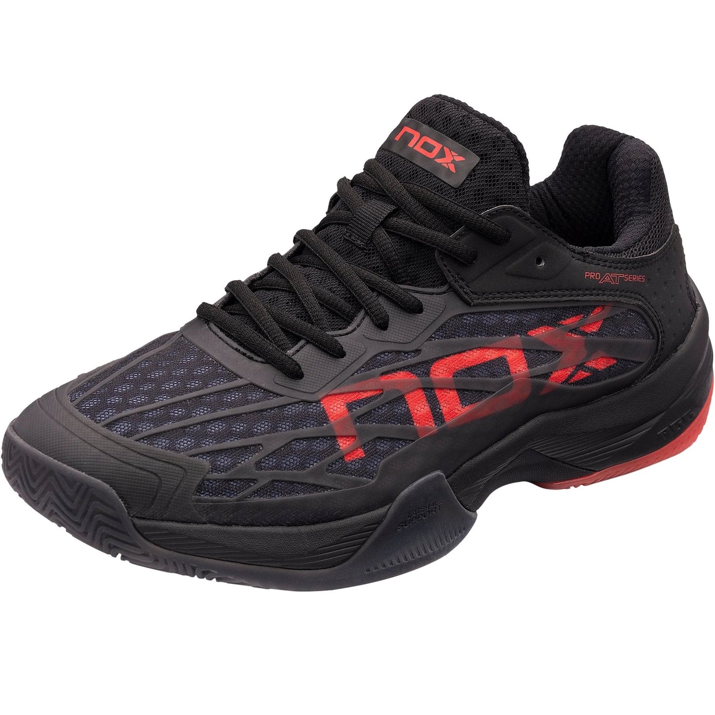 Padel shoes Nox AT10 LUX Black/Red