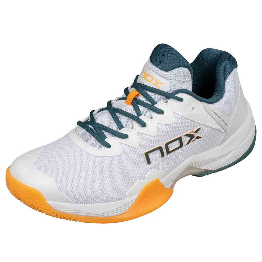 Padel shoes Nox ML10 HEXA White/Albaricoque