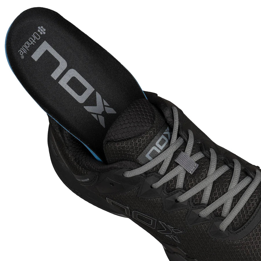 Padel shoes Nox ML10 HEXA Black/Slate Grey