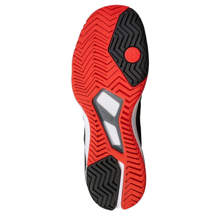 Pickleball LUX NEXO Black/Lava Red NEXO Shoes