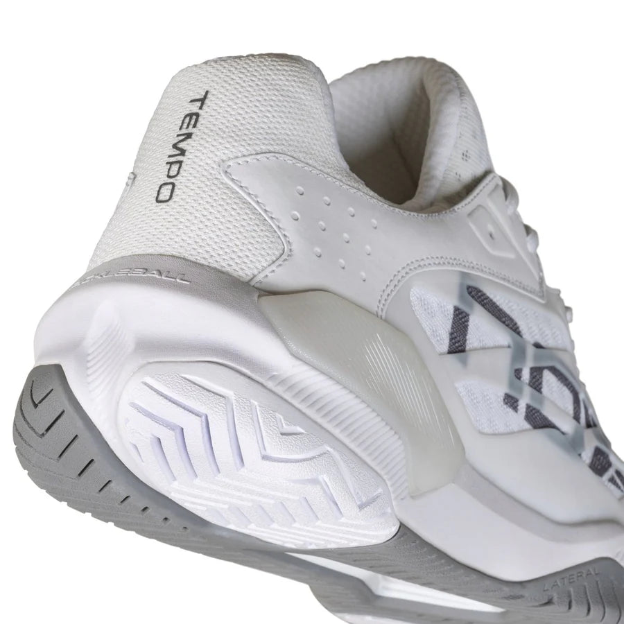 Pickleball LUX TEMPO White/Grey TEMPO Pickleball Shoes